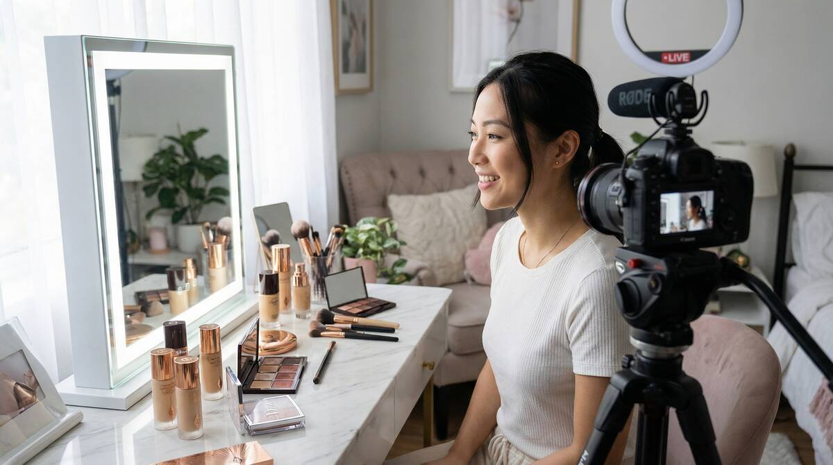 网红黑料美妆教程视频